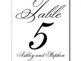 Table Numbers Template for Weddings Best Photos Of Free Downloadable Table Numbers Card Free