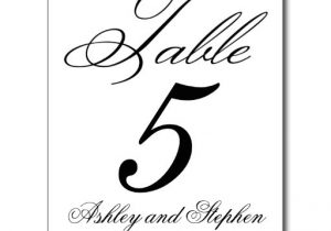 Table Numbers Template for Weddings Best Photos Of Free Downloadable Table Numbers Card Free