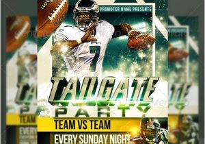 Tailgate Party Flyer Template top 10 American Football Psd Flyer Templates