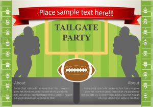 Tailgate Party Flyer Template Vector Flyer Design Tailgating Download Free Vector Art