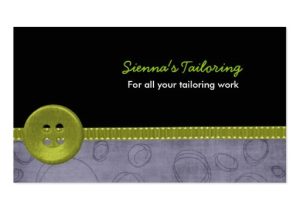 Tailoring Business Card Templates Free Tailoring Double Sided Standard Business Cards Pack Of