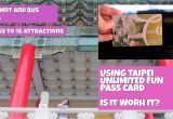 Taipei Pass Vs Easy Card the Advantages Of Using Taipei Unlimited Fun Pass Card In
