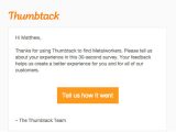 Take Our Survey Email Template the Ultimate Customer Feedback Email Template Samples