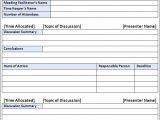 Taking Minutes In A Meeting Template 7 Free Meeting Minutes Templates Excel Pdf formats