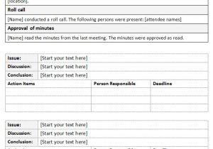 Taking Minutes In A Meeting Template Meeting Minutes Templates Twelwe Image