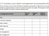 Talent Mapping Template Talent Management Strategy Template Halogen software