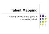 Talent Mapping Template Talent Mapping