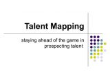 Talent Mapping Template Talent Mapping