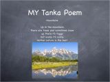 Tanka Poem Template Tanka Poems