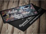 Tattoo Business Cards Templates Free 21 Folded Business Cards Free Psd Ai Vector Eps