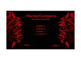 Tattoo Business Cards Templates Free Tattoo Business Card Templates