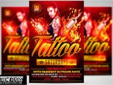 Tattoo Flyer Template Free Tattoo Party Flyer Template Flyer Templates Creative