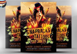 Tattoo Party Flyer Template Free Photoshop Flyer Templates that Define Success