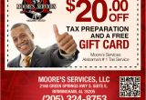 Tax Flyer Templates Free Moore 39 S Services Filing 2009 Return Alabama 39 S 1 Tax Service