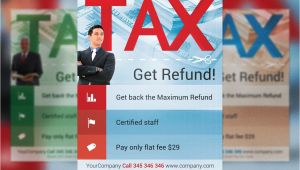 Tax Flyer Templates Free Tax Refund Flyer Template Flyer Templates Creative Market
