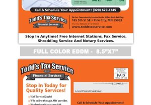 Tax Preparation Flyers Templates 7 Best Accounting and Tax Preparation Postcard Samples