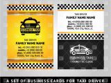 Taxi Business Cards Templates Free Download Business Card Template for Taxi Service Royalty Free