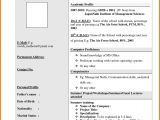 Tcs Fresher Resume format Tcs Resume format Resume format Example