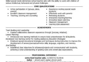 Teacher assistant Resume Sample Entry Level Teacher Aide Resume Sample Livecareer