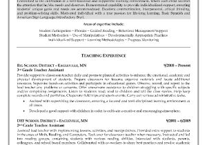Teacher assistant Resume Sample Teacher assistant Resume Example Page 1 Canadian Resume