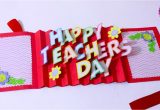 Teacher Day Ka Card Kaise Banaya Jata Hai Diy Teacher S Day Card Handmade Teachers Day Card Making Idea 3d Pop Up Card Artsy Madhu 31