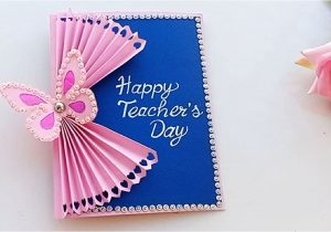 Teacher Day Ka Card Kaise Banaya Jata Hai Diy Teacher S Day Card Handmade Teachers Day Card Making Idea