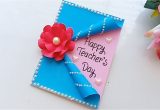 Teacher Day Ka Card Kaise Banaya Jata Hai Diy Teacher S Day Card Handmade Teachers Day Card Making Idea