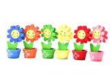 Teacher Gift Card Flower Pot Wooden Flowerpot Card Holder