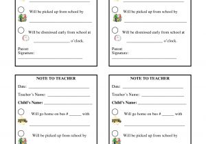Teacher Memo Template 6 Best Images Of Printable Parent Notes Home From Teacher