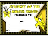 Teacher Of the Month Certificate Template Achievement Award Certificates Free Printable Template