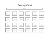 Teacher Seating Chart Template 40 Great Seating Chart Templates Wedding Classroom More
