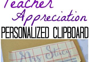 Teacher Thank You Card Ideas Personalized Teacher Gift Clipboards Teacher Appreciation