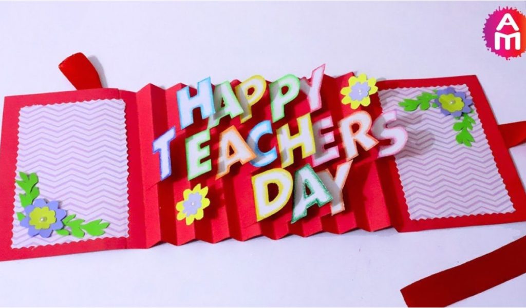 Teachers Day Card Banane Ka Tarika Invitation Card Create Custom ...