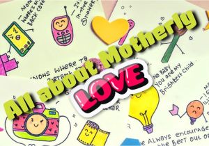 Teachers Day Card Crafting with Rachna Mother S Day Quotes Lovely Doodle Cards