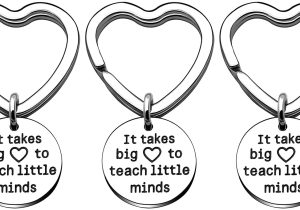 Teachers Day Card Edit Name Amazon Com Key Chain Rings Teacher Appreciation Gifts