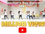 Teachers Day Card for Sir Teacher S Day Dance 2017 B S Memorial School Abu Road