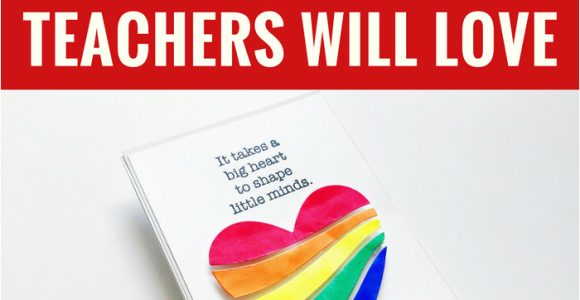 Teachers Day Card Front Page 5 Handmade Card Ideas that Teachers Will Love Diy Cards