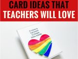 Teachers Day Card Handmade Easy 5 Handmade Card Ideas that Teachers Will Love Diy Cards