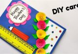 Teachers Day Card Ideas Simple Diy Teacher S Day Card Handmade Teacher S Day Card Easy