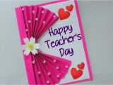 Teachers Day Card Ideas Simple Teachers Day Card Easy and Simple but Beautiful How to