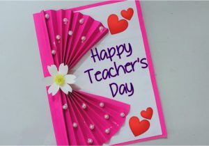 Teachers Day Card Ideas Simple Teachers Day Card Easy and Simple but Beautiful How to