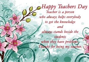 Teachers Day Card Long Message Teach Wallpapers Posted by Ryan Sellers