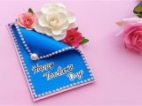 Teachers Day Card Making Youtube Diy Teacher S Day Card Handmade Teachers Day Card Making