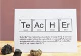 Teachers Day Card On White Paper Teacher Periodic Table Humourous Card Teachersdaycard with