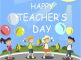 Teachers Day Card Vector Free Download Happy Teachers Day