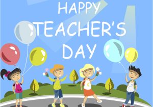 Teachers Day Card Vector Free Download Happy Teachers Day