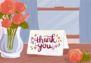 Teachers Day Card with Flower 13 Free Printable Thank You Cards with Lots Of Style
