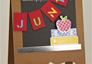 Teachers Day Card with Paper Back to School Card with Images Cards Handmade Gift Tag