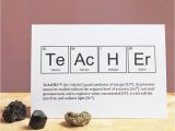 Teachers Day Card with Teacher Photo Teacher Periodic Table Humourous Card Teachersdaycard with