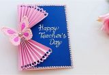 Teachers Day Ka Card Banane Ka Tarika Diy Teacher S Day Card Handmade Teachers Day Card Making Idea